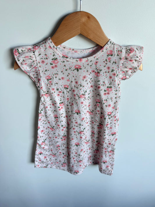 Pink Flower Nightie / 24m