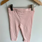 Pale Pink Leggings / 12-18m