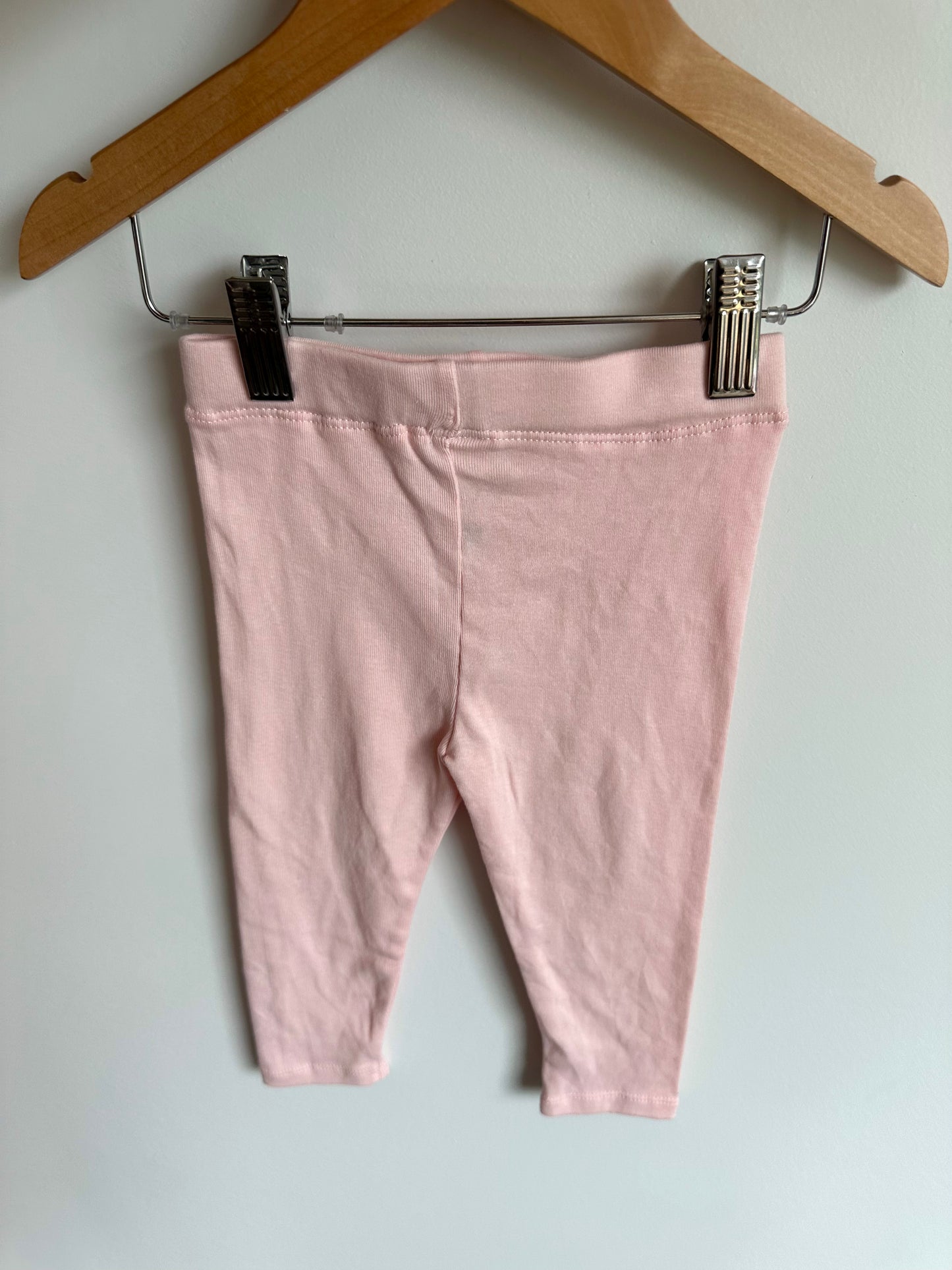 Pale Pink Leggings / 12-18m