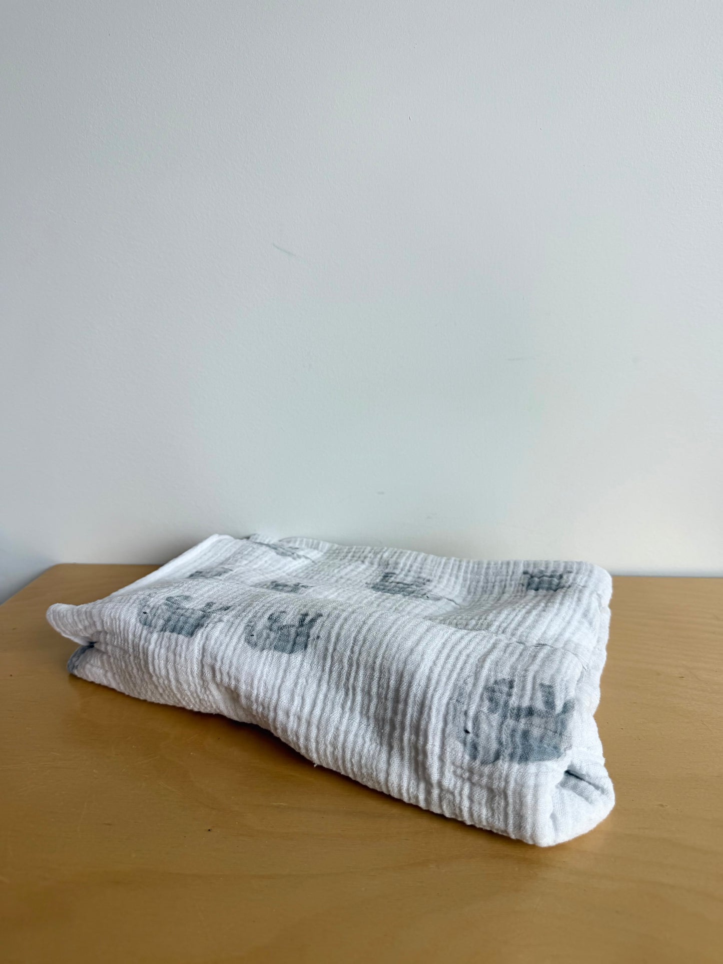 Pehr 100% Organic Muslin Elephant Swaddle