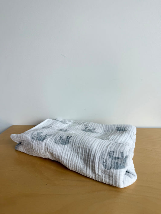 Pehr 100% Organic Muslin Elephant Swaddle