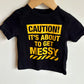 Messy Caution T-Shirt / 12-18m