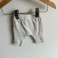 Grey Two Button Pants / 0m