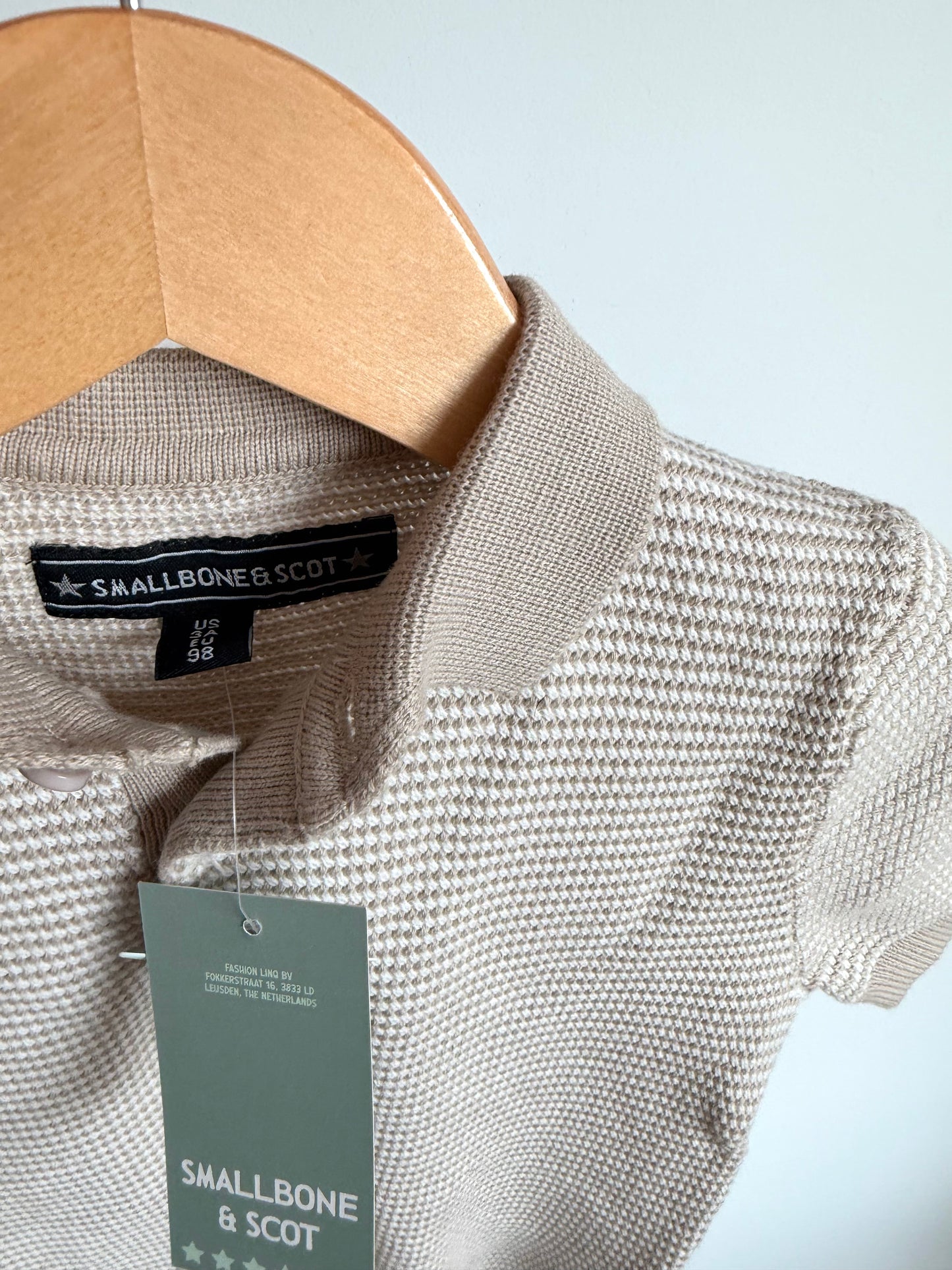 Tan Knit T-Shirt (With Tags) / 3T