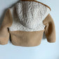 Tan Sherpa Hoodie / 3T