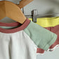 Organic Colour Block T-shirt + Shorts Set / 3-6m
