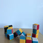 Bristle Colored Block Square Toys (No Shipping)