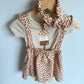 Dotted Ice Cream Bodysuit, Skirt + Headband Set / 18m