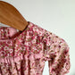 Pink Floral Jumpsuit / 12m