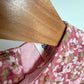 Pink Floral Jumpsuit / 12m