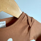 Tan Bunny Jumpsuit or Sleeper / 9m