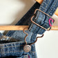 OshKosh Denim Heart Overalls / 9m