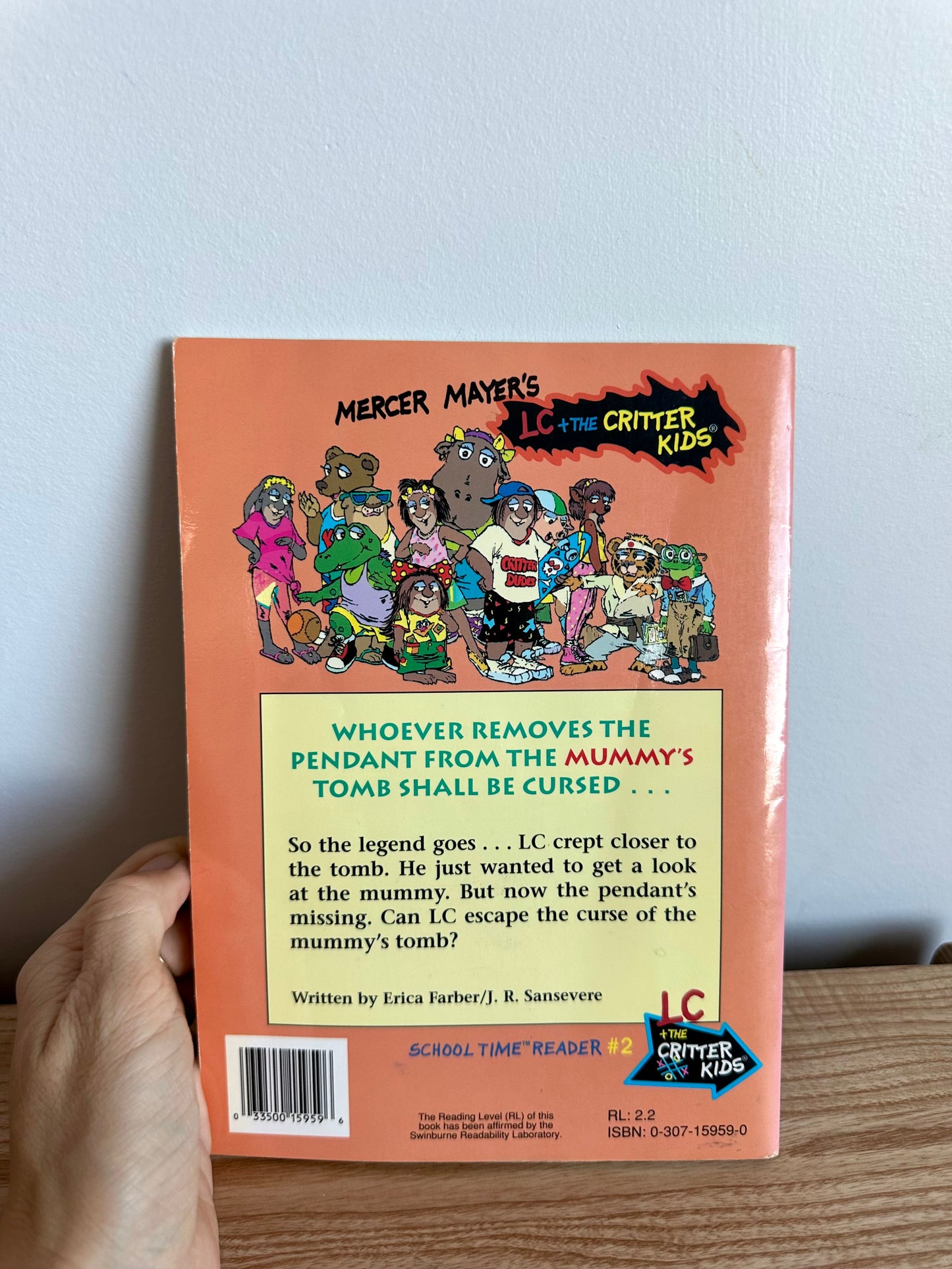 The Mummy's Curse Book / 6-9 years