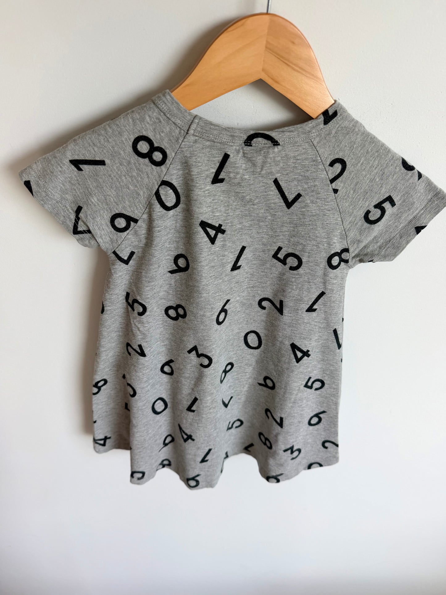 KIPP KIDS Grey Numbers Tunic / 2-3T