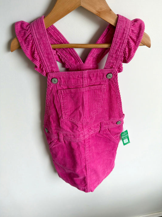 Corduroy Pink Overall Dress (With Tags) / 4T
