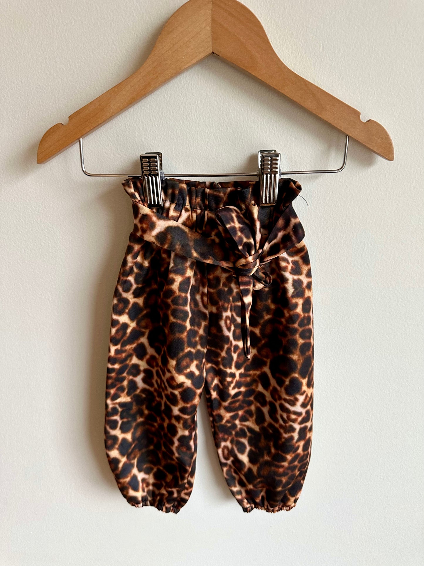 Animal Print Billowy Pants / 6-12m