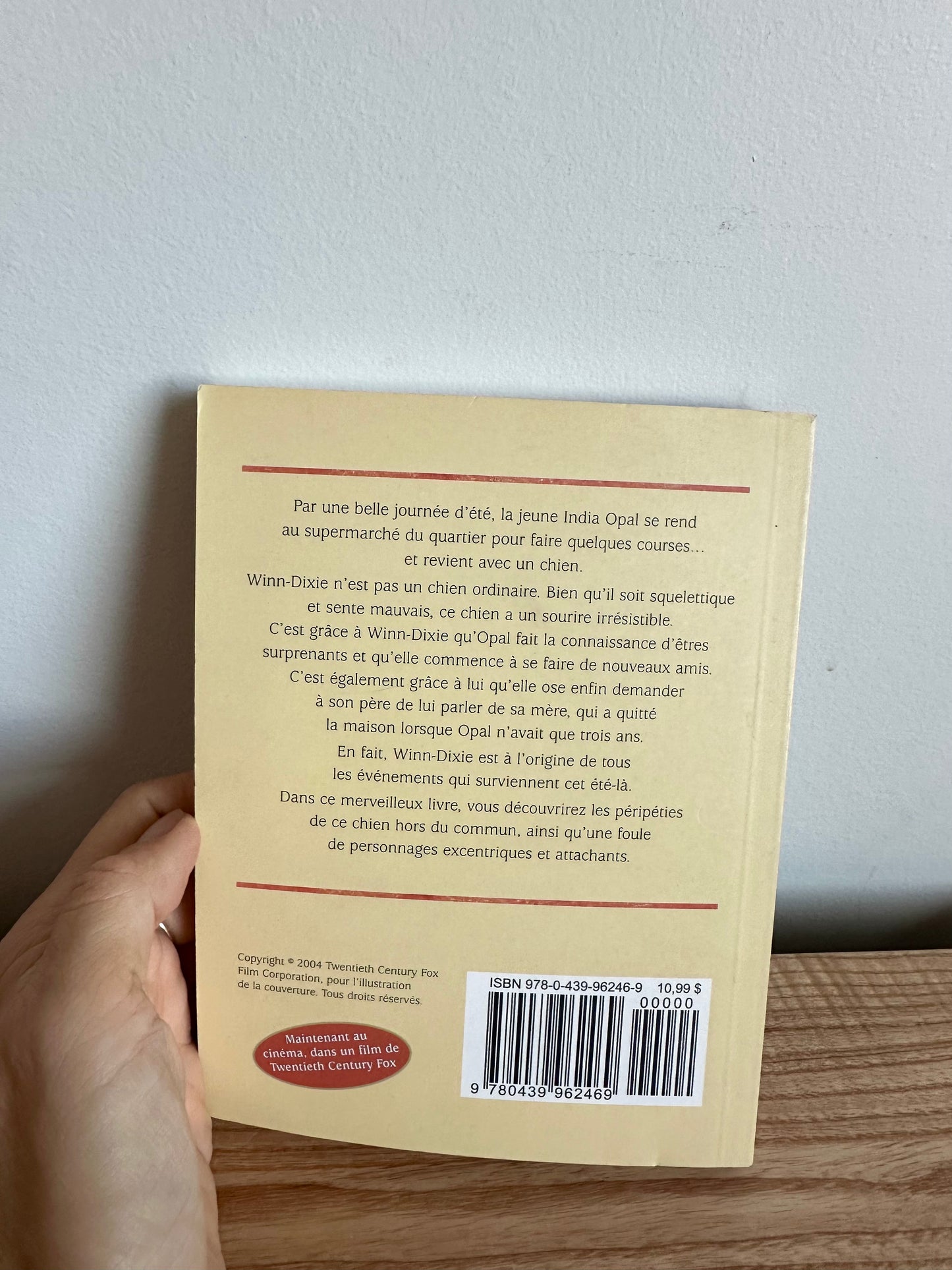 Winn-Dixie Book (In French) / 9-12 years