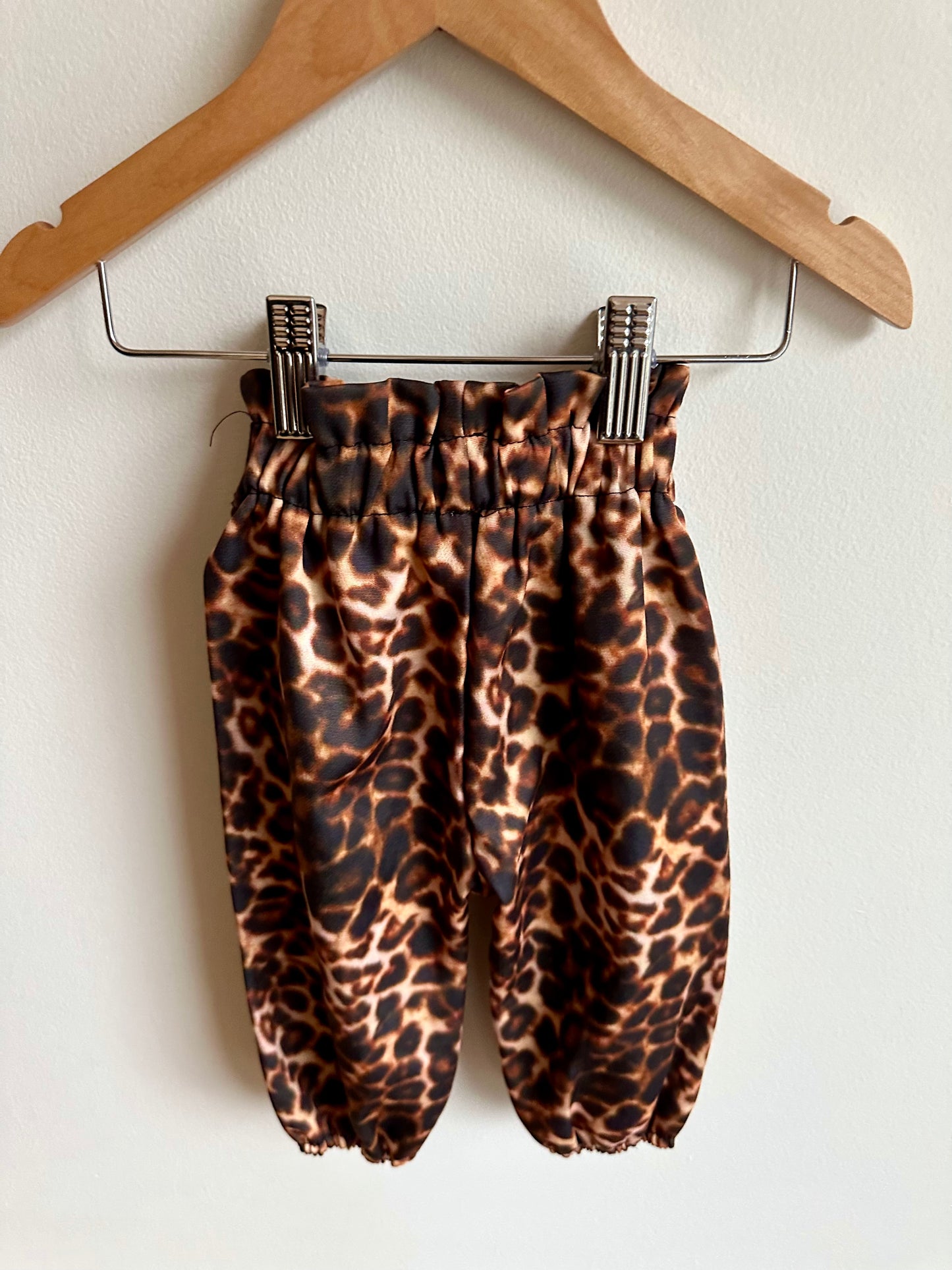 Animal Print Billowy Pants / 6-12m