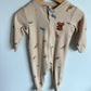 Organic Tan Koala Sleeper / 9m