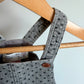 Zara Grey Star Overall Dress / 18-24m