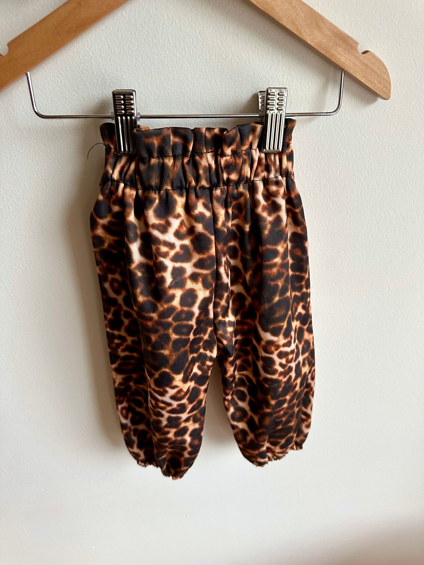 Animal Print Billowy Pants / 6-12m