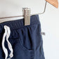 Rayon Navy Kangaroo Pocket Shorts / 18-24m