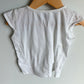 White Lace Pocket Top / 4T