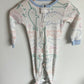 Waffle Knit Whale Sleeper / 12m