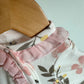 Floral Side Snap Sleeper / 9m