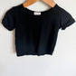Jax & Lennon Bamboo Black T-shirt / 12-18m