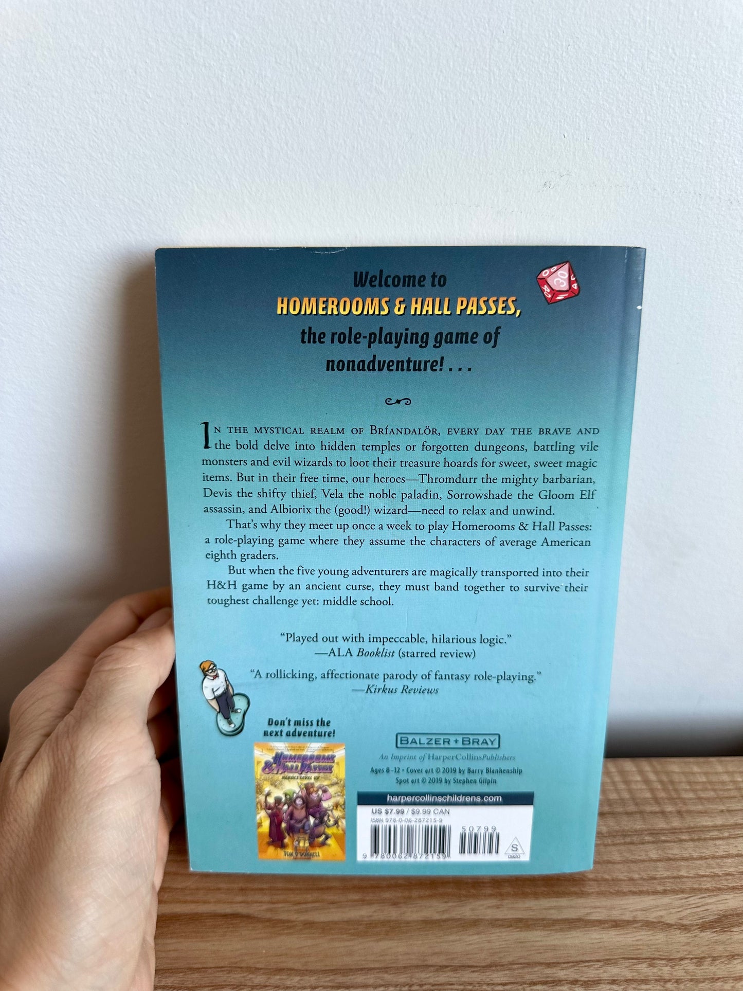 Homerooms & Hall Passes Book / 8-12 years