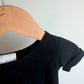 Jax & Lennon Bamboo Black T-shirt / 12-18m