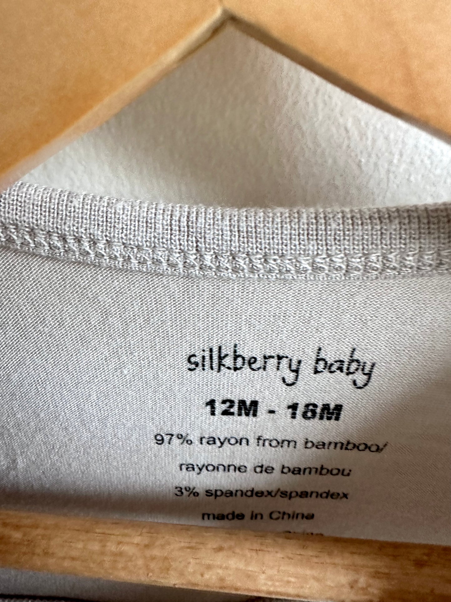 Silkberry Bamboo Romper / 12-18m