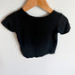 Jax & Lennon Bamboo Black T-shirt / 12-18m