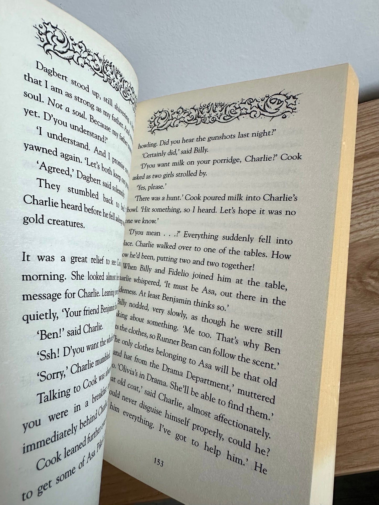 Charlie Bone and The Wilderness Wolf Book / 9-12 years