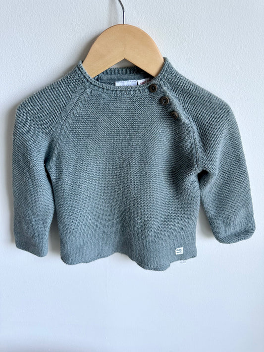 Zara Knit Sweater / 6-9m