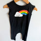 Whistle & Flute Grey Rainbow Jumpsuit / 12-18m