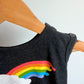 Whistle & Flute Grey Rainbow Jumpsuit / 12-18m