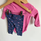 Rainbow Bodysuit + Pants Set / 6m