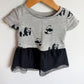 Gap Panda + Tulle Dress / 12-18m