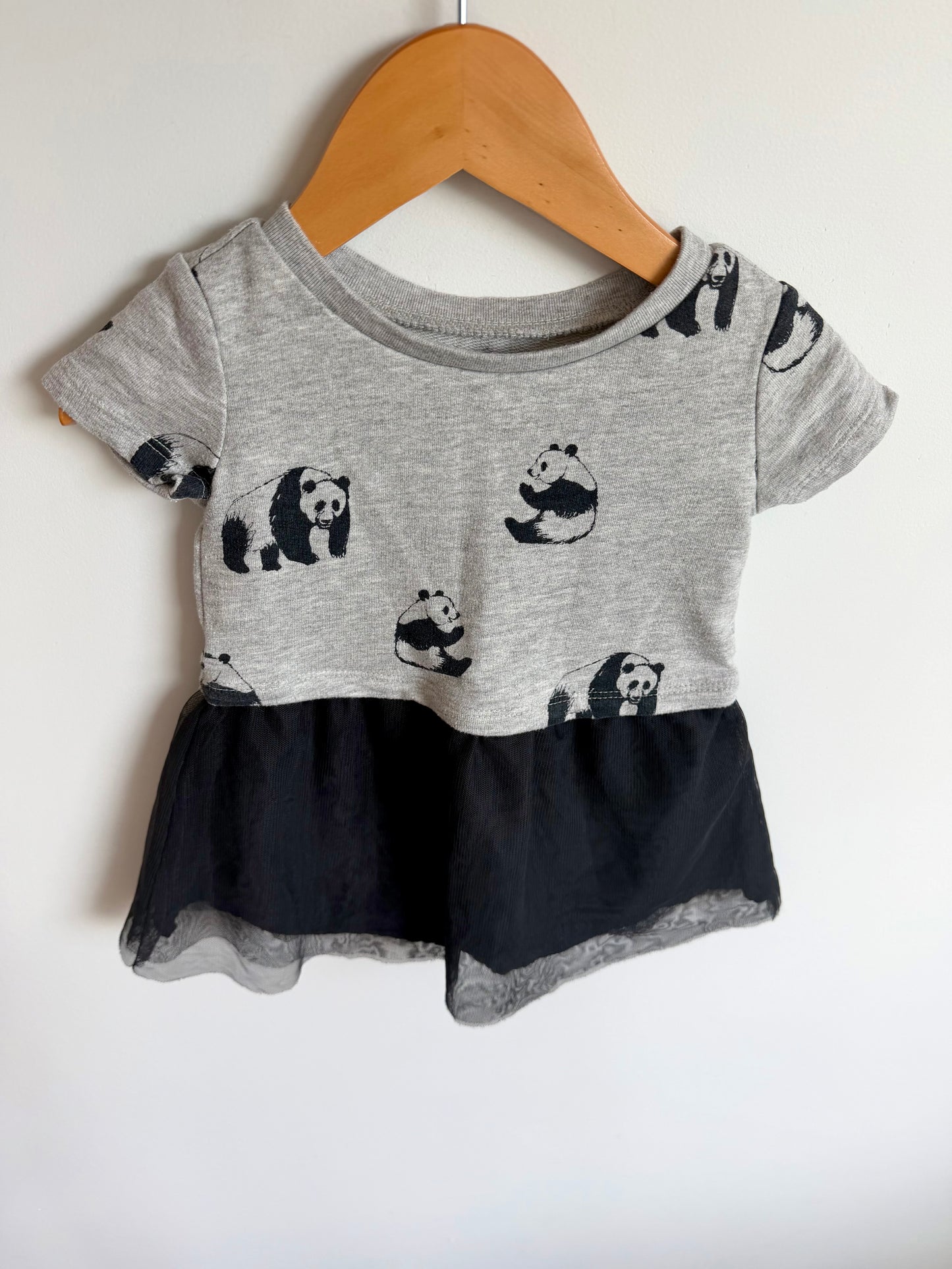 Gap Panda + Tulle Dress / 12-18m