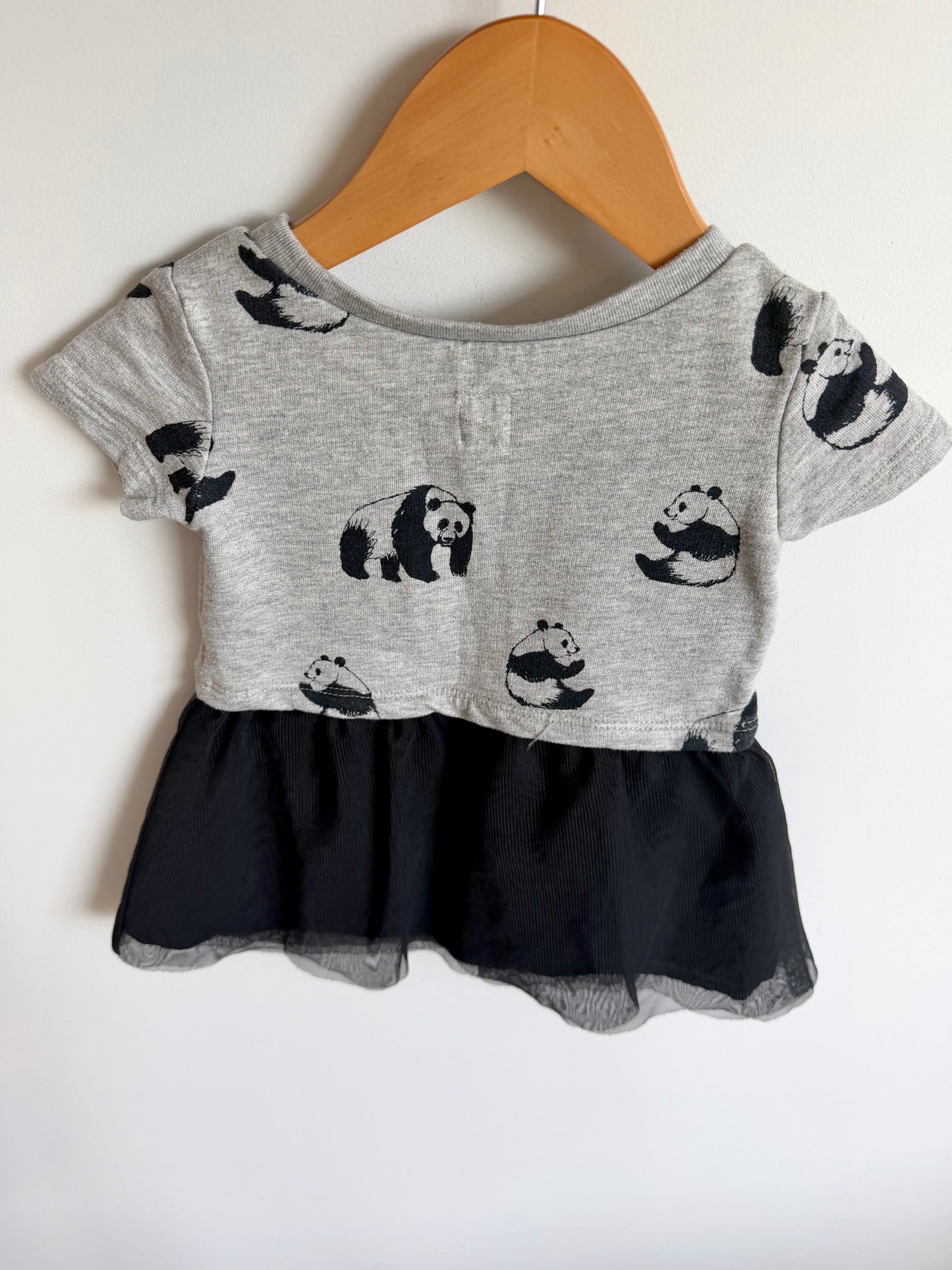 Gap Panda + Tulle Dress / 12-18m
