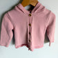 Pink Knit Hooded Cardigan (PLAY) / 24m