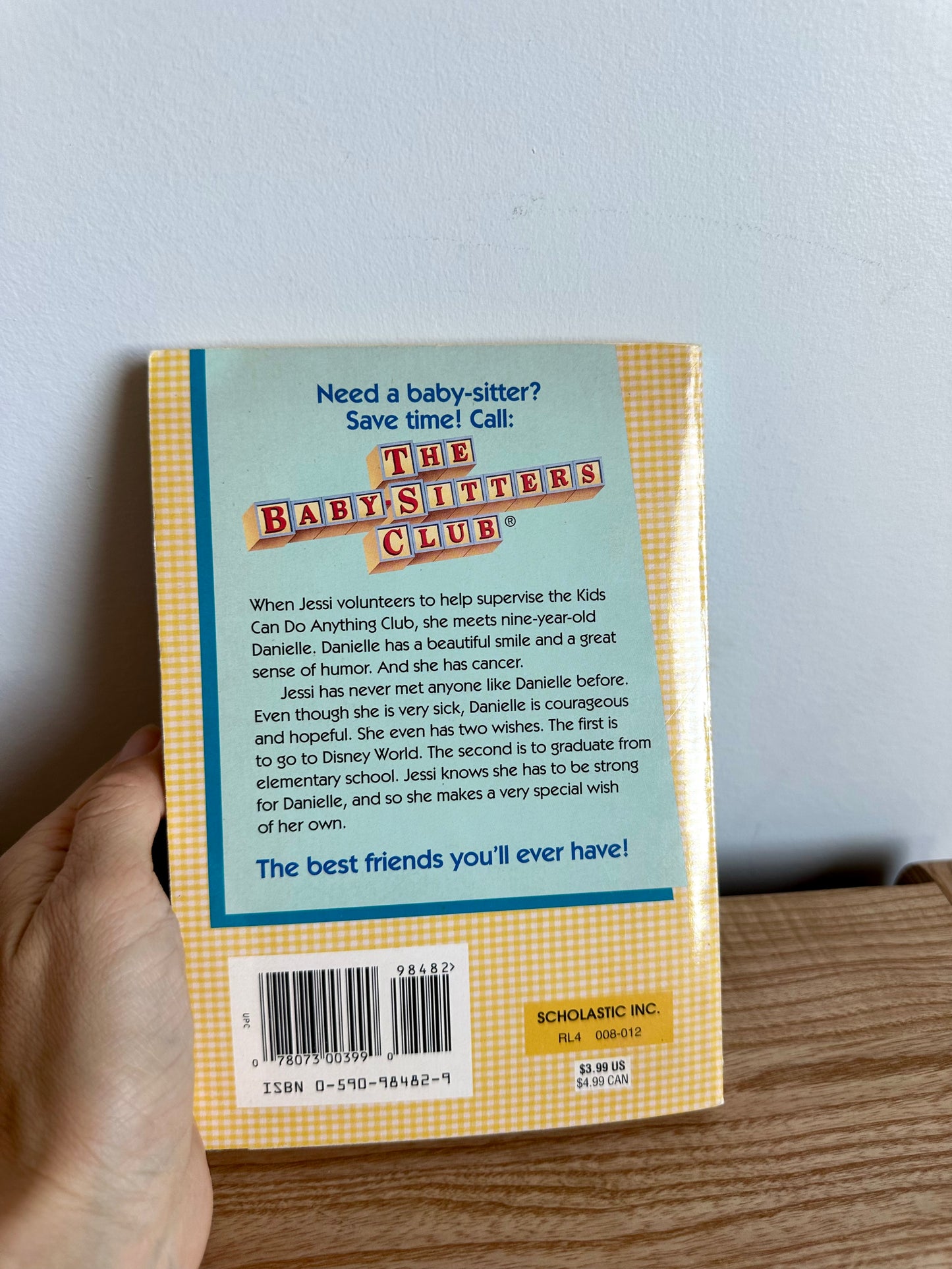 The Babysitter's Club: Jessi's Wish Book / 7-10 years
