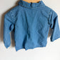Gap Denim Look Zip Up with Embroidered Flowers / 18-24m