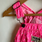 Overall Pink Heart Dress / 12m