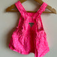 Overall Pink Heart Dress / 12m