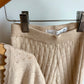 Zara Oat Eyelet Top + Wide Leg Pants Set / 6 years