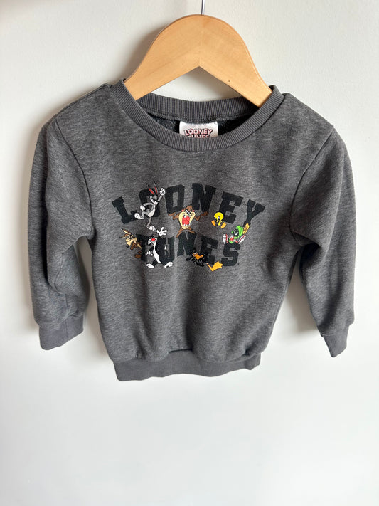 Looney Tunes Grey Crewneck / 3T