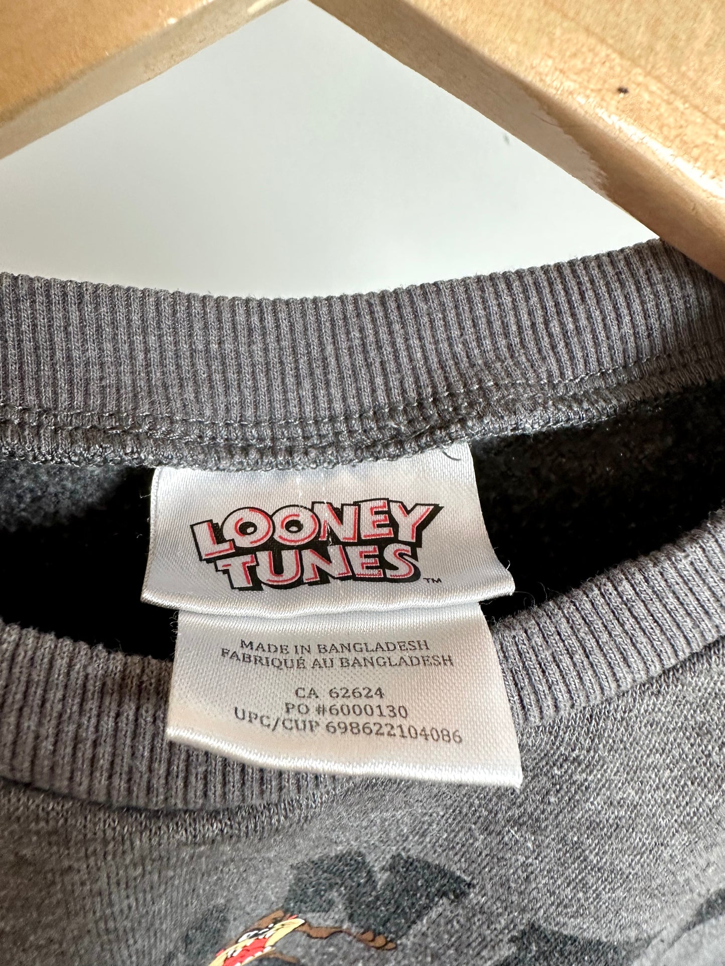 Looney Tunes Grey Crewneck / 3T